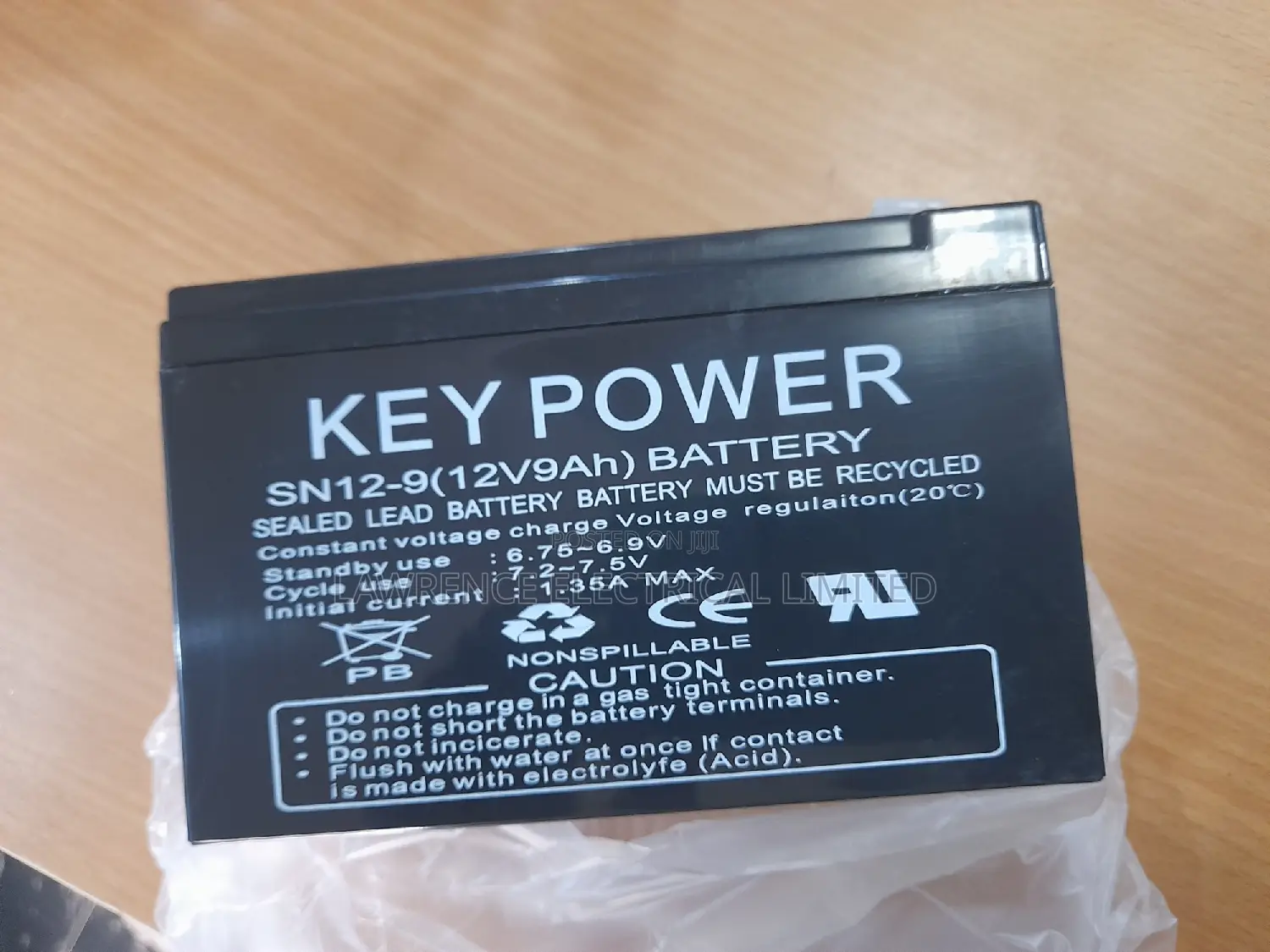 Sealed Lead Battery (7-5ah/20hr)