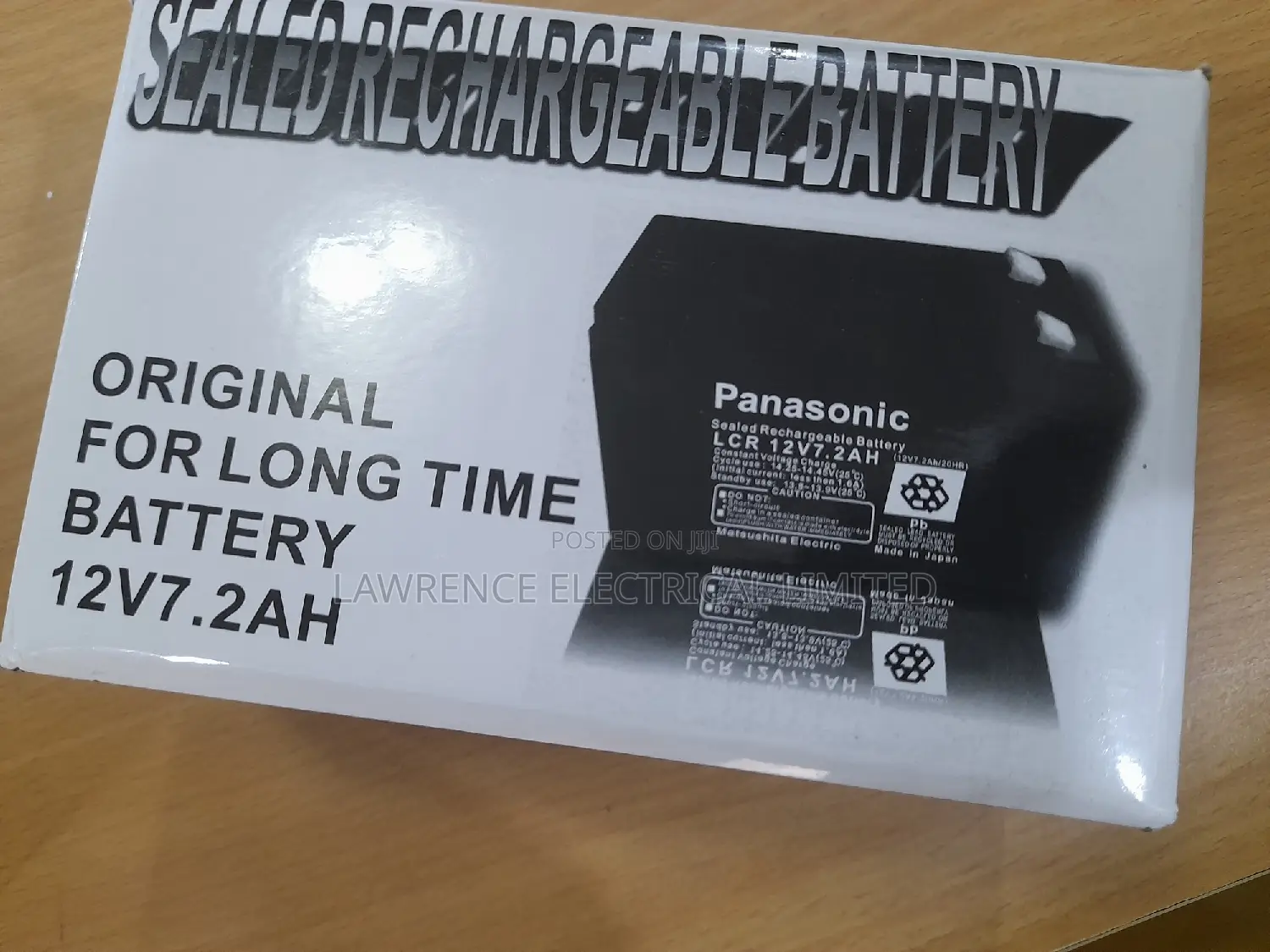 Sealed Lead Battery (7-5ah/20hr)