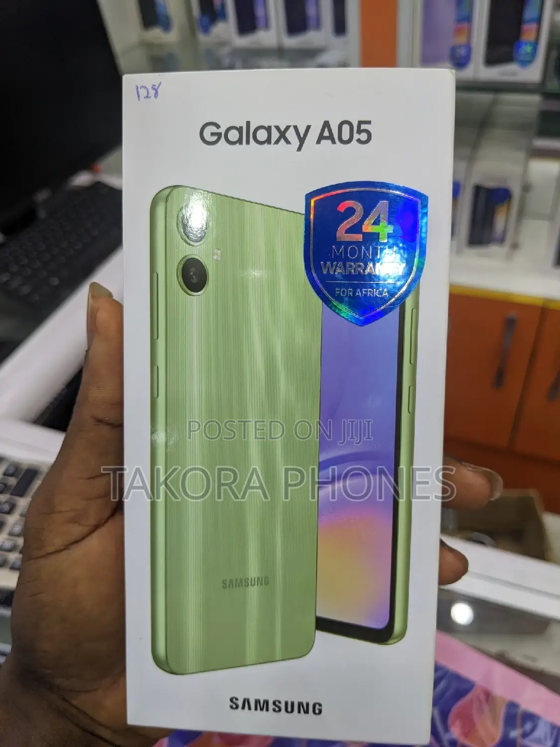 New Samsung Galaxy A05 128 GB Green