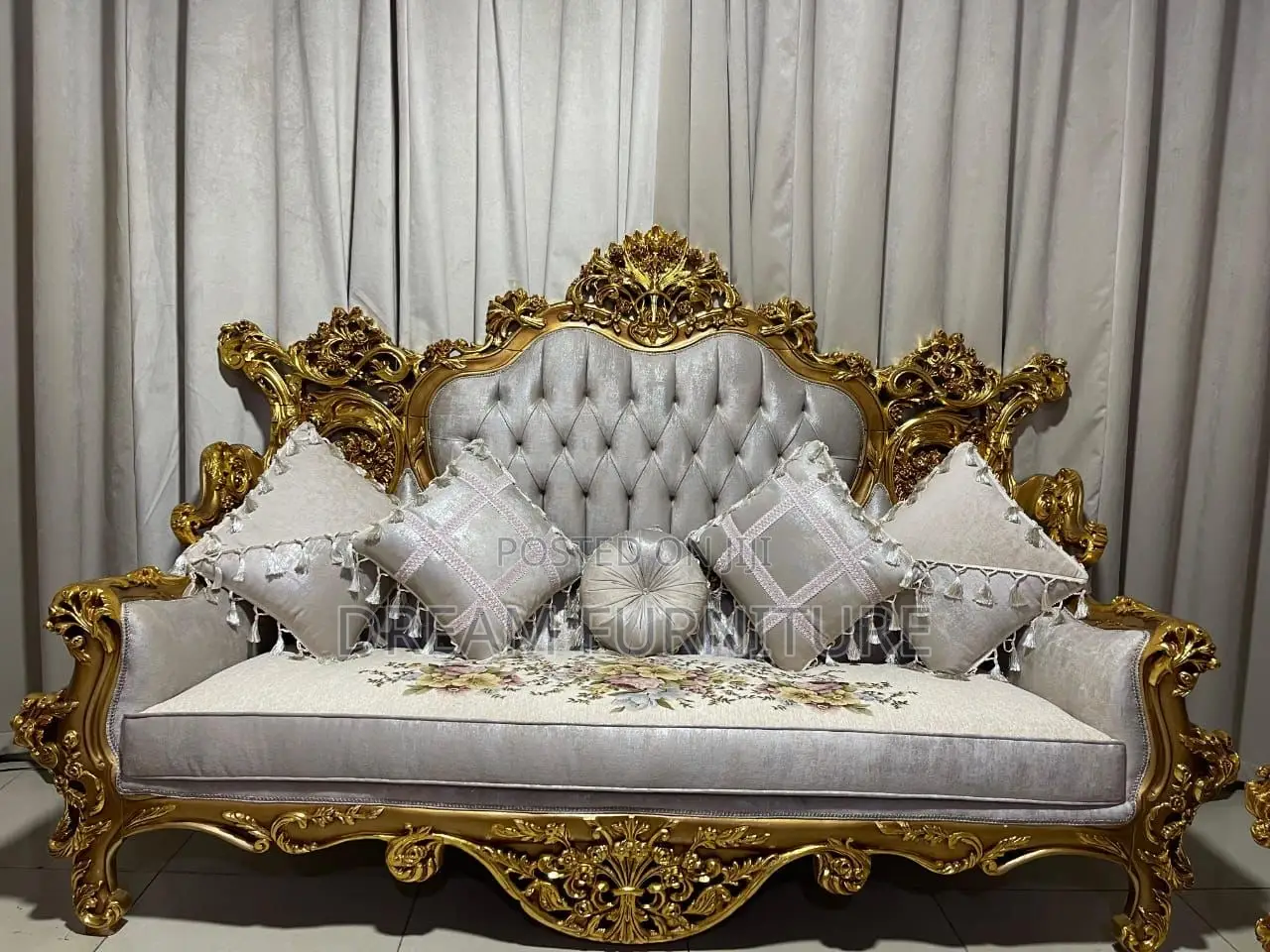 Royal Sofa Set(3+3+1+1)