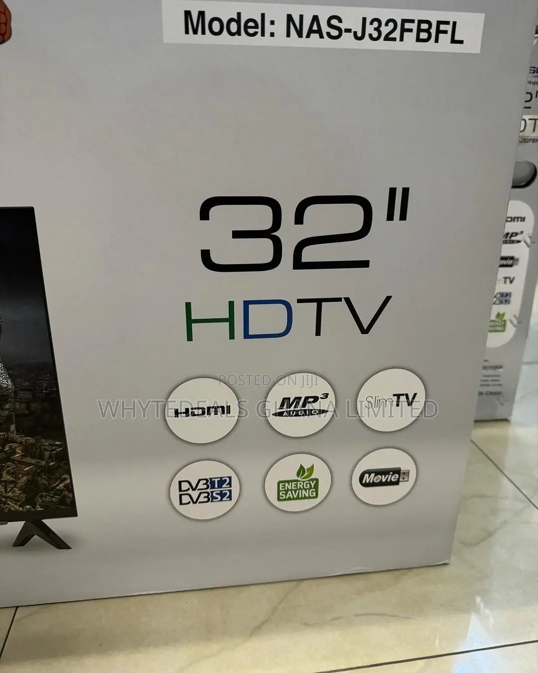 2-years Warranty!32” Nasco In-built Decoder Full HD LED 2024