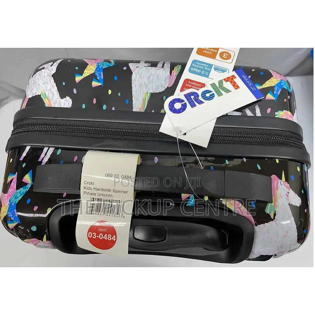 CRCKT Kids' Hardside Carry on Spinner Suitcase