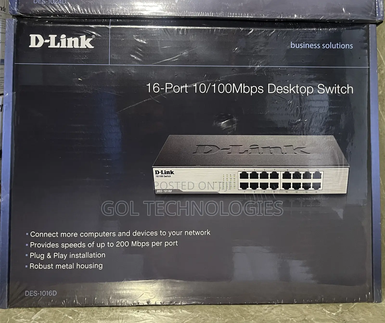 16port Dlink Unmanaged Switch