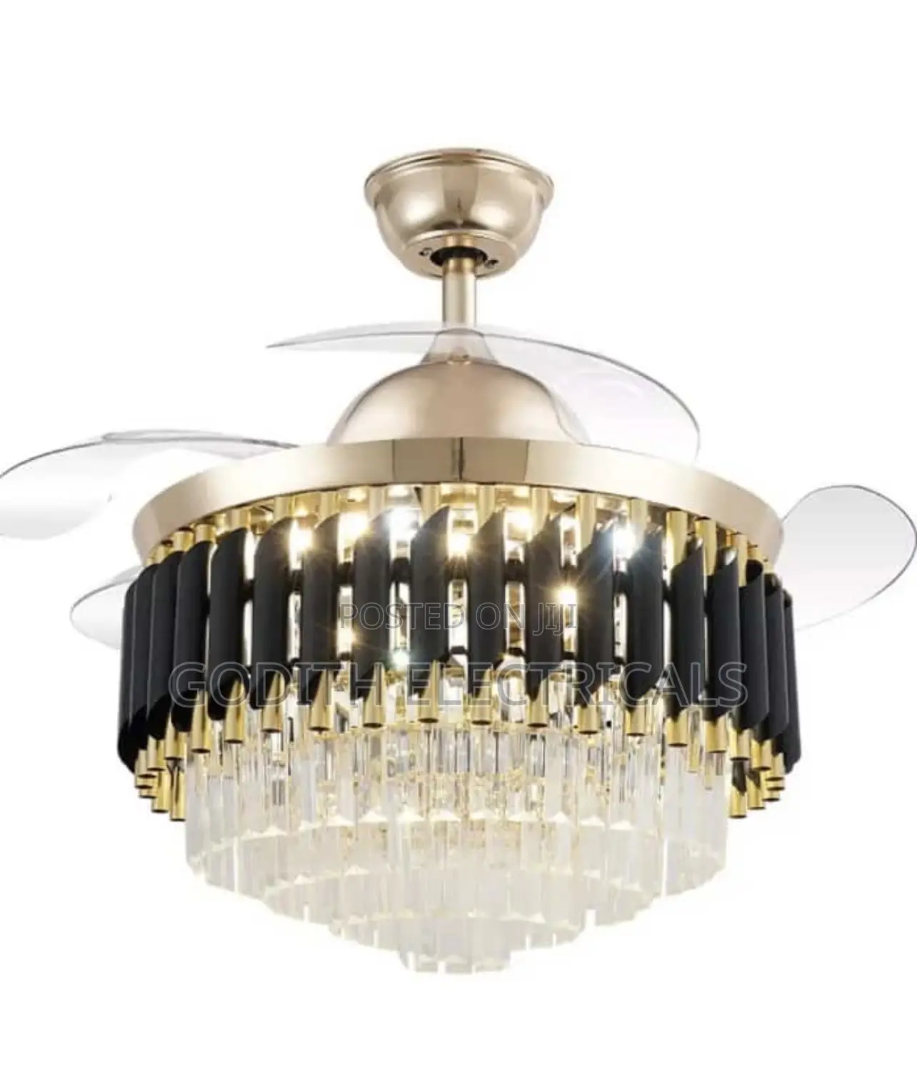 Ceiling Fan With Light With Hidden Bluetooth