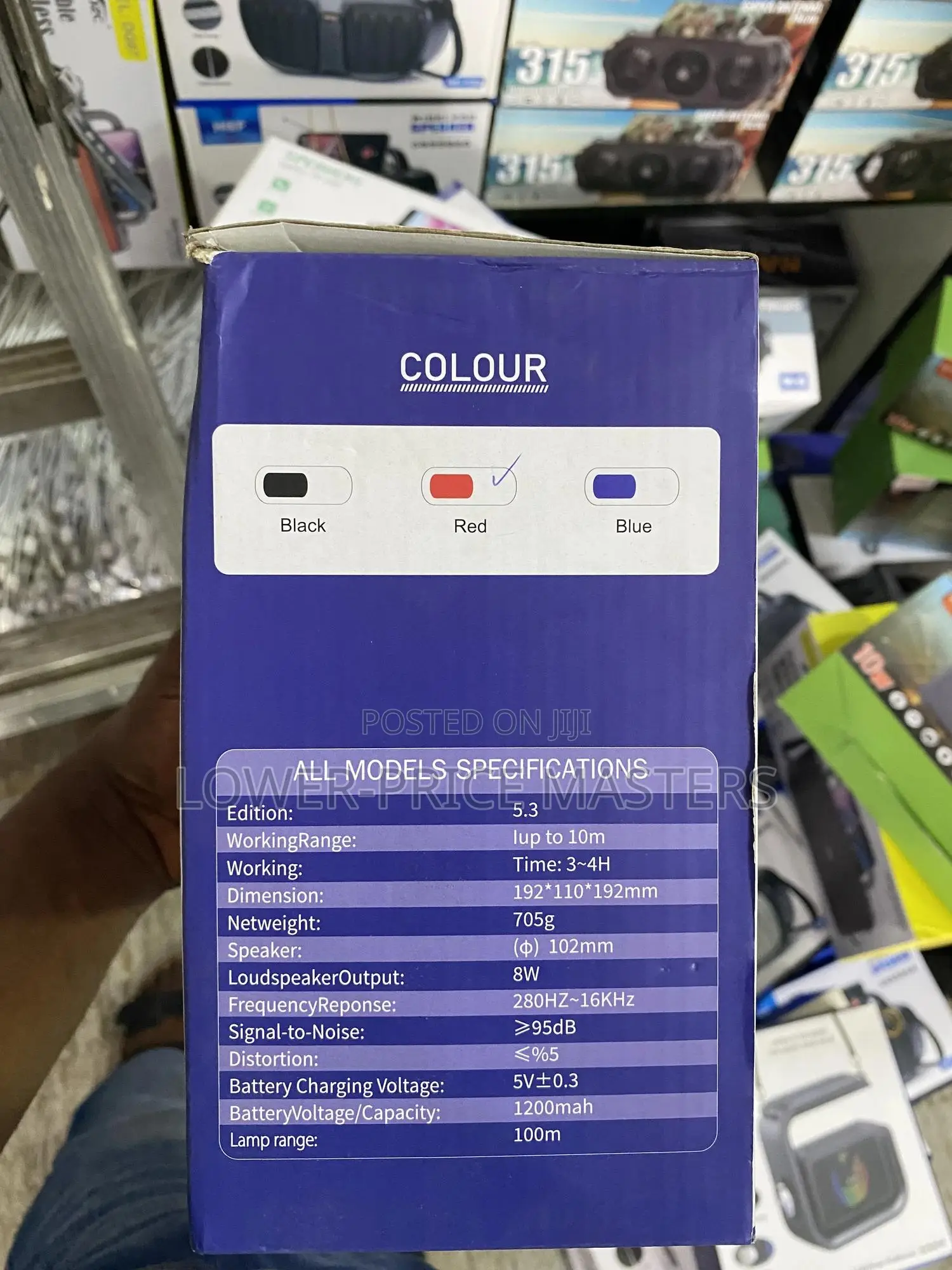 DV-650 Portable Wireless Bluetooth Speaker