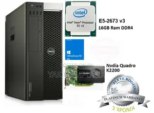 Desktop Computer Dell Precision 3000 32GB Intel Xeon HDD+SSD 1.5T