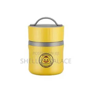 New Cute Duck Design Yellow Color 480ml And 580ml Stainless