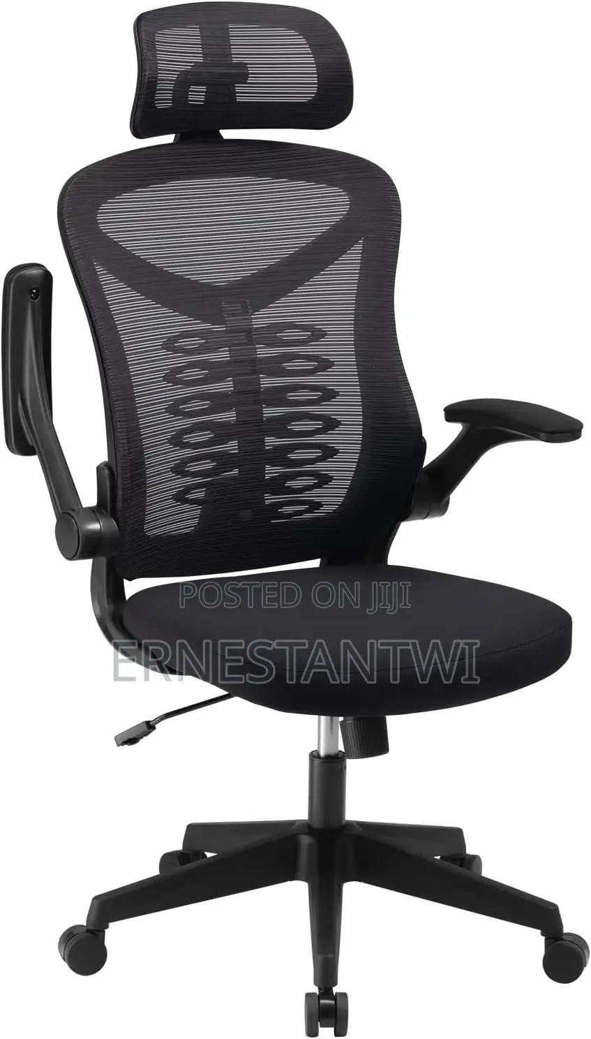 Office Swivel Chair With Foldable Arms From Uk