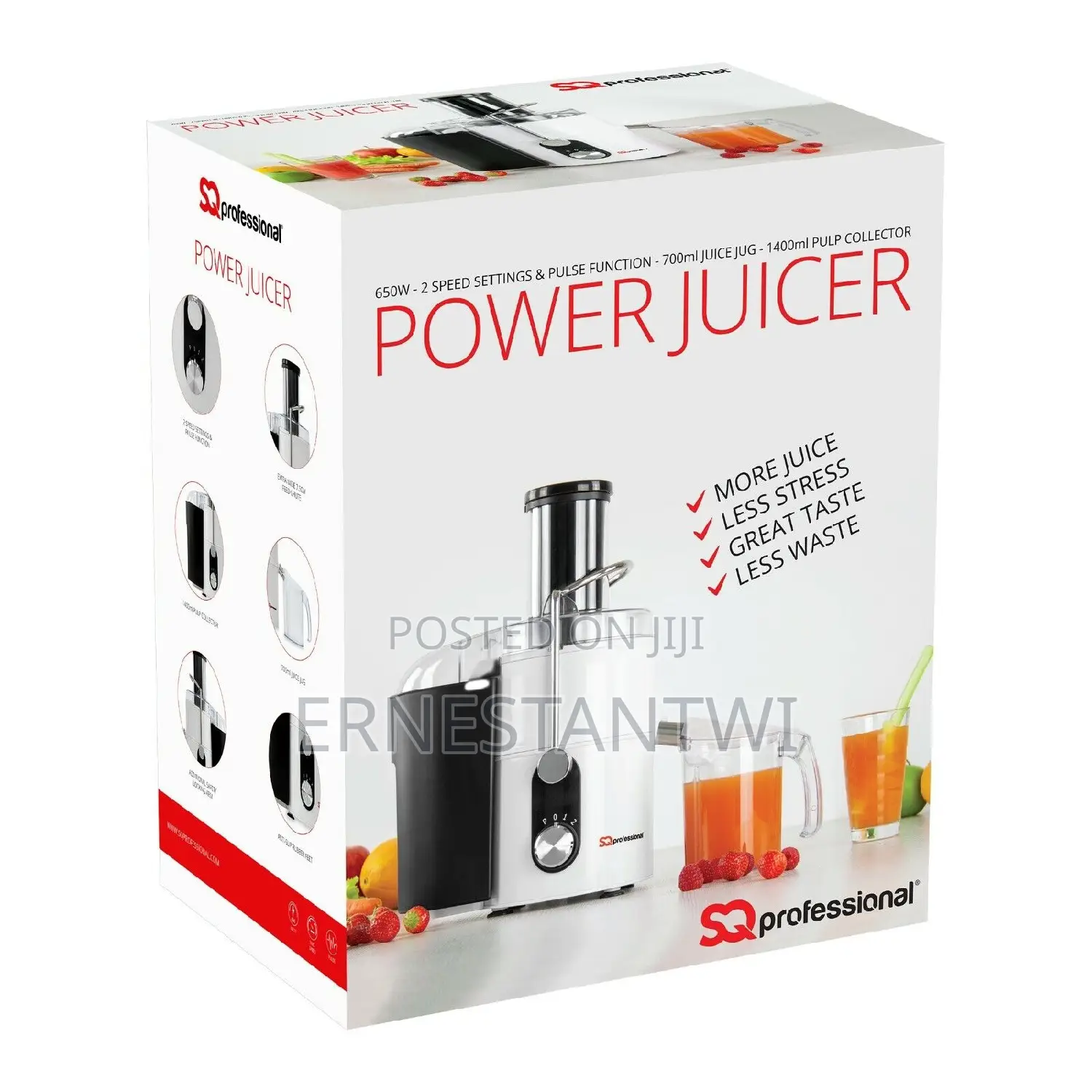 Fruit and Vegetable Juicer From SQ Professional, UK