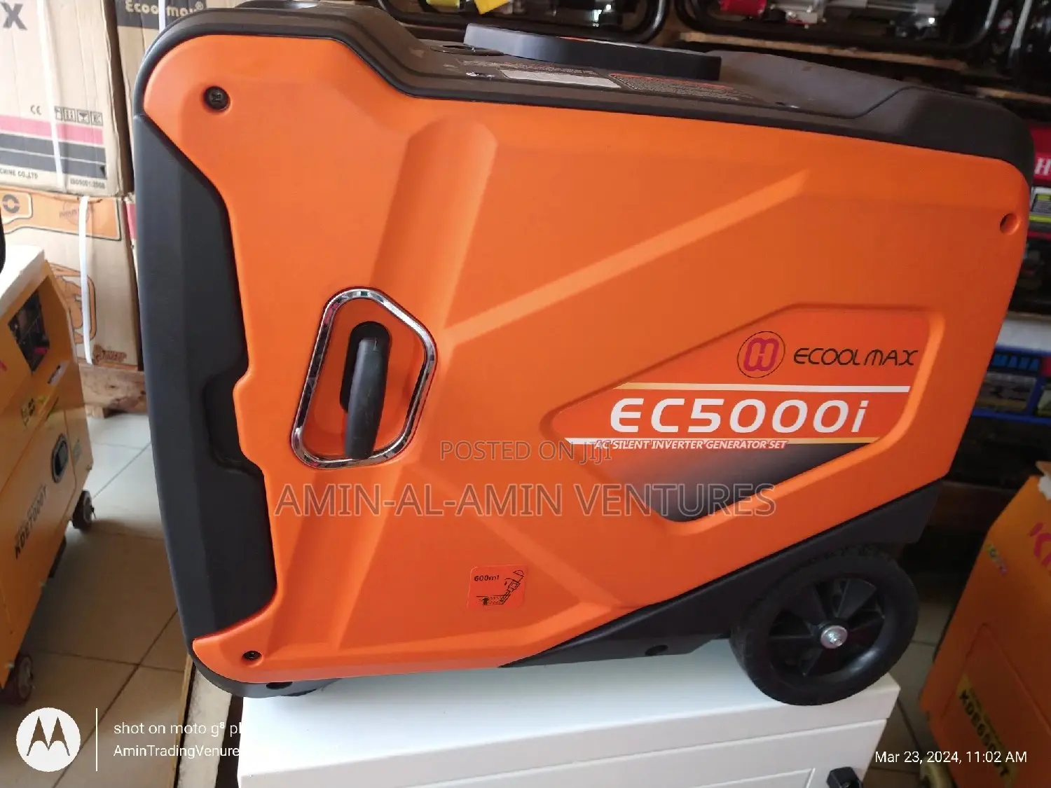 Ecoolmax Ec5000i Silent Inverter Generators