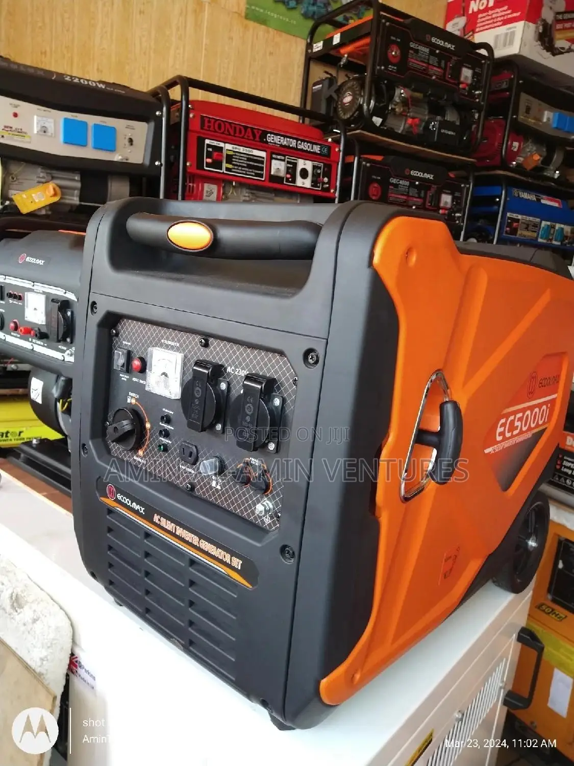 Ecoolmax Ec5000i Silent Inverter Generators