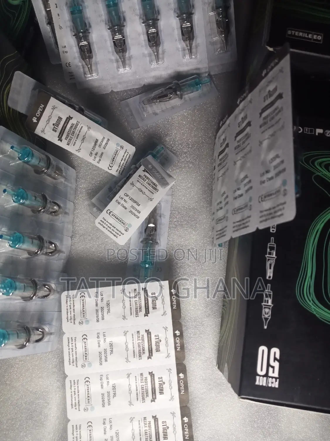 Tattoo Cartridge Needle 50pcs Mixed