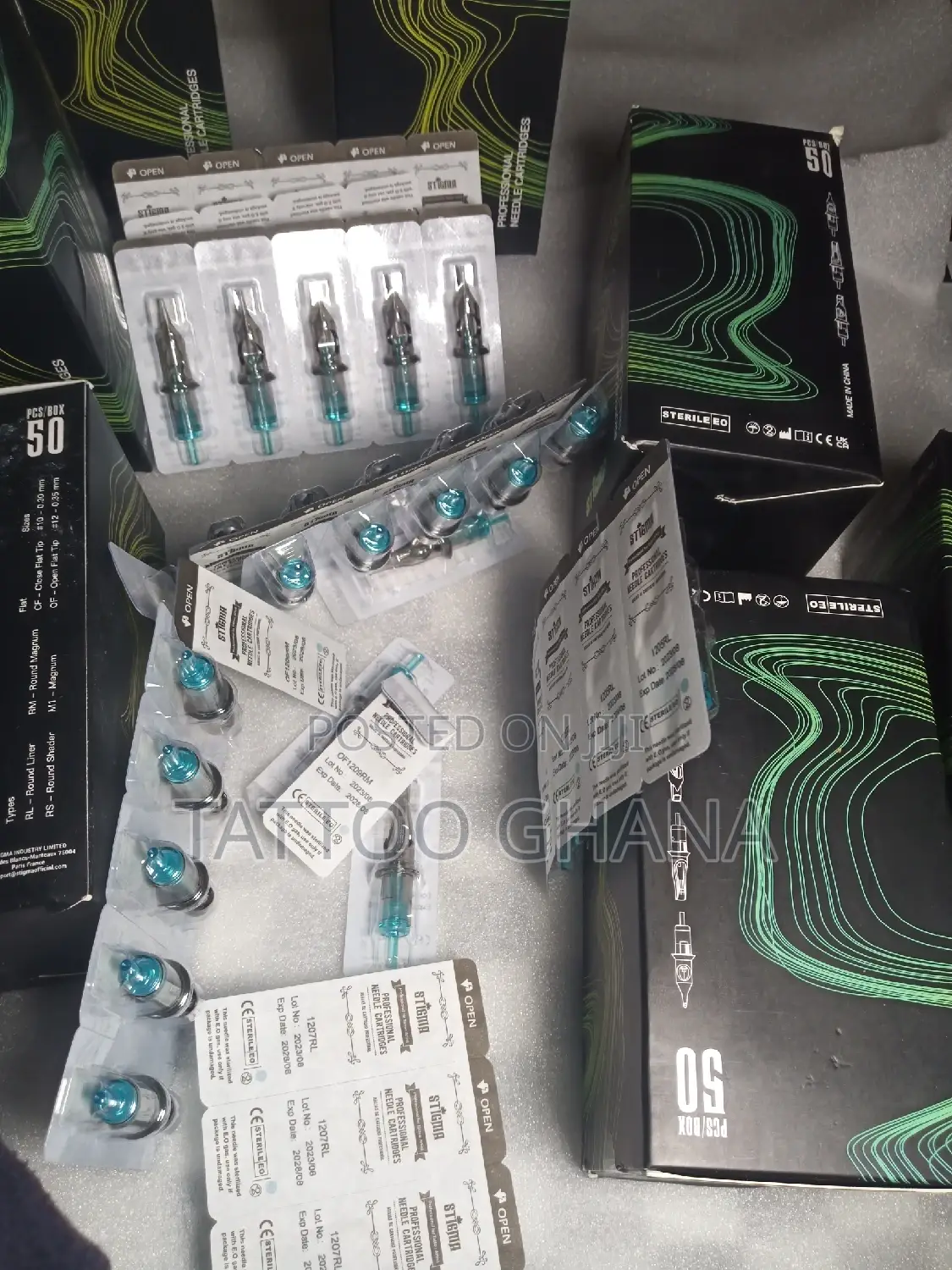 Tattoo Cartridge Needle 50pcs Mixed