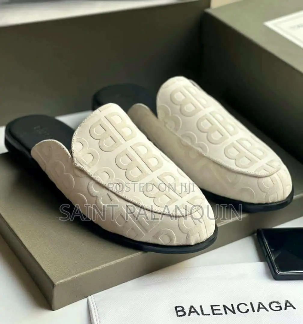 White Half Shoe