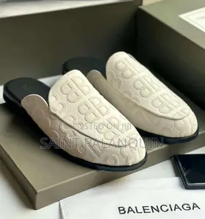 White Half Shoe