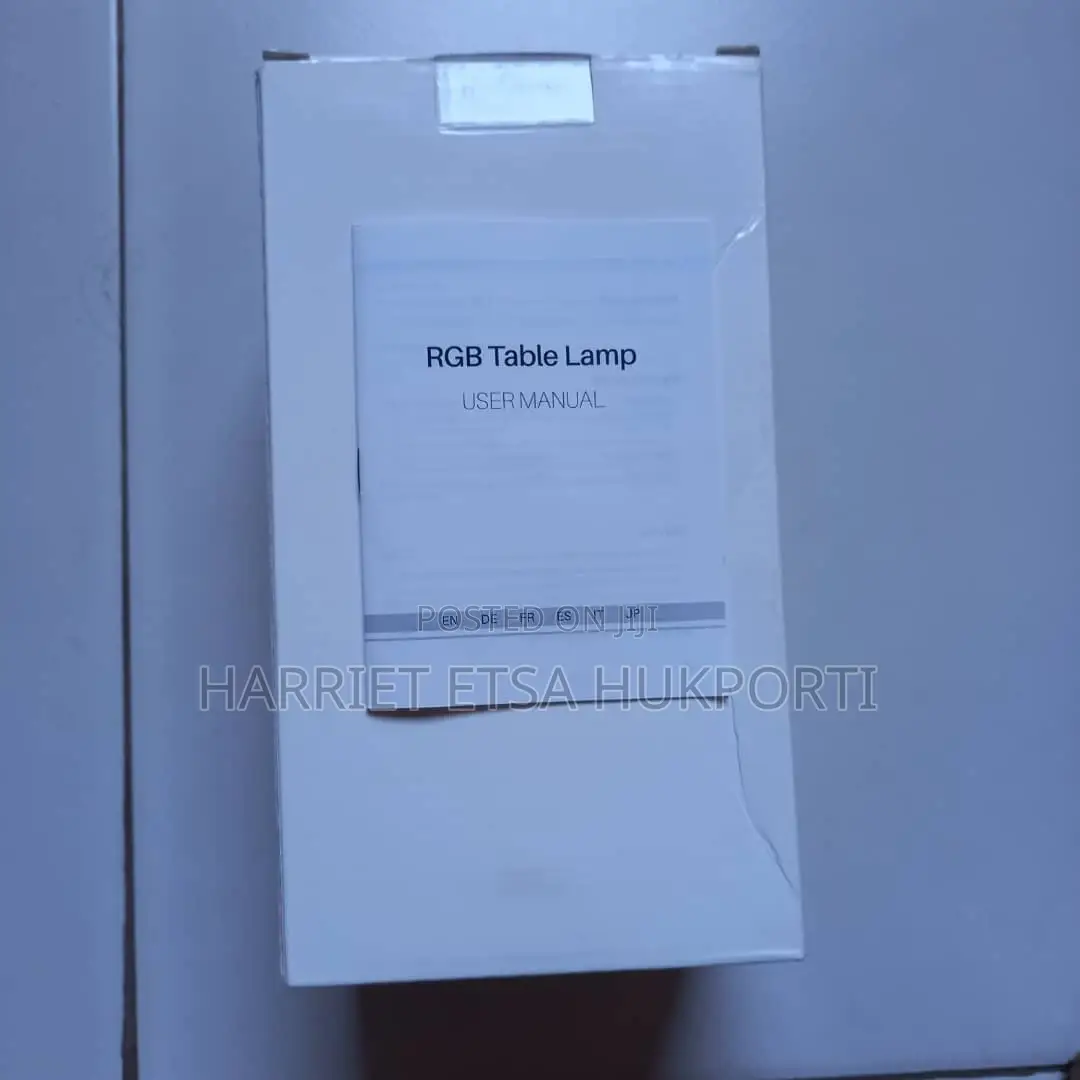 Desk Lamp Roll RGB White Rechargeable Colour Changing LED