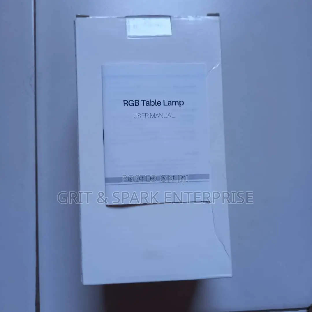 Desk Lamp Roll RGB White Rechargeable Colour Changing LED