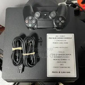 Uk Use Ps4 Slim + 5 Games