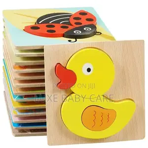 Wooden Puzzle for Toddlers Early Learning