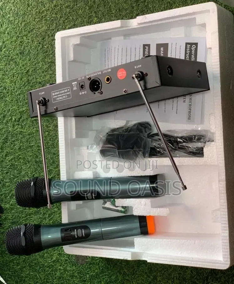 Max Dh-769 Multi-channel (2-way) Uhf Wireless Microphone
