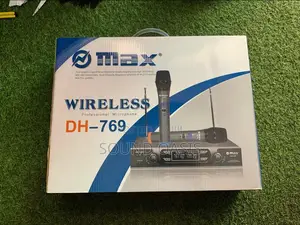 Max Dh-769 Multi-channel (2-way) Uhf Wireless Microphone