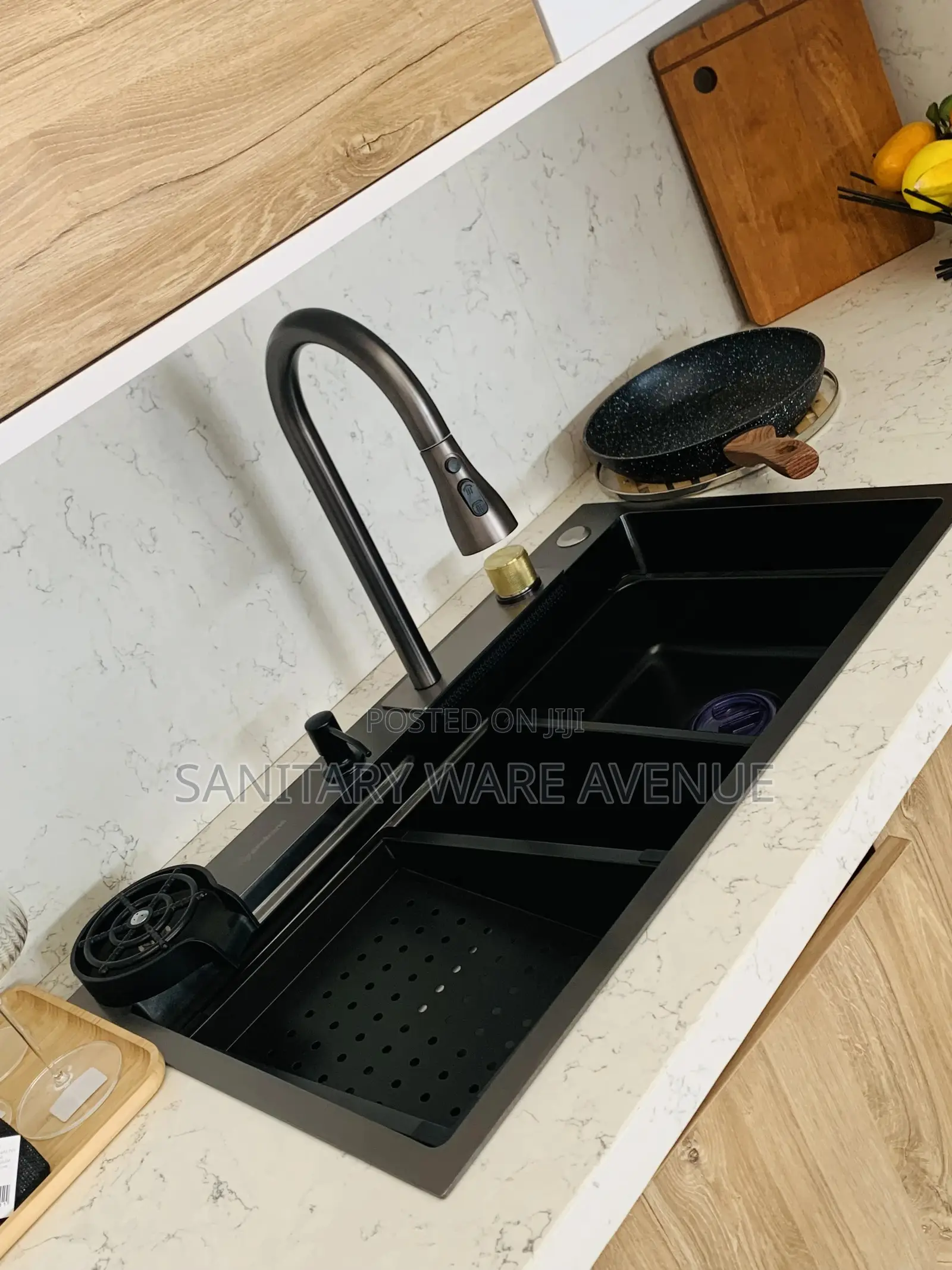 Waterfall Sink _ Smart Kitchen Sink