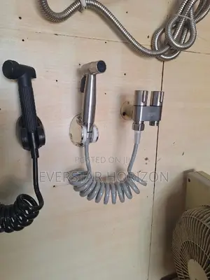 Photo - Bidet(Shattaf) With Double Angle Valve