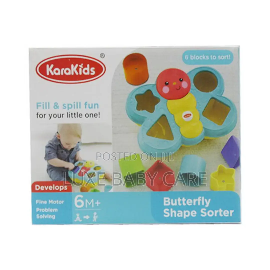 Butterfly Shape Sorter Developing Kids