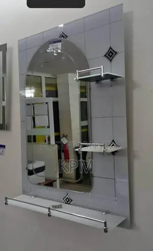 Heavy Mirror With 3 Shelf