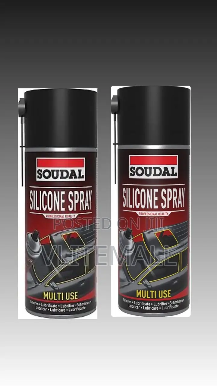 Soudal 400ml Silicone Spray