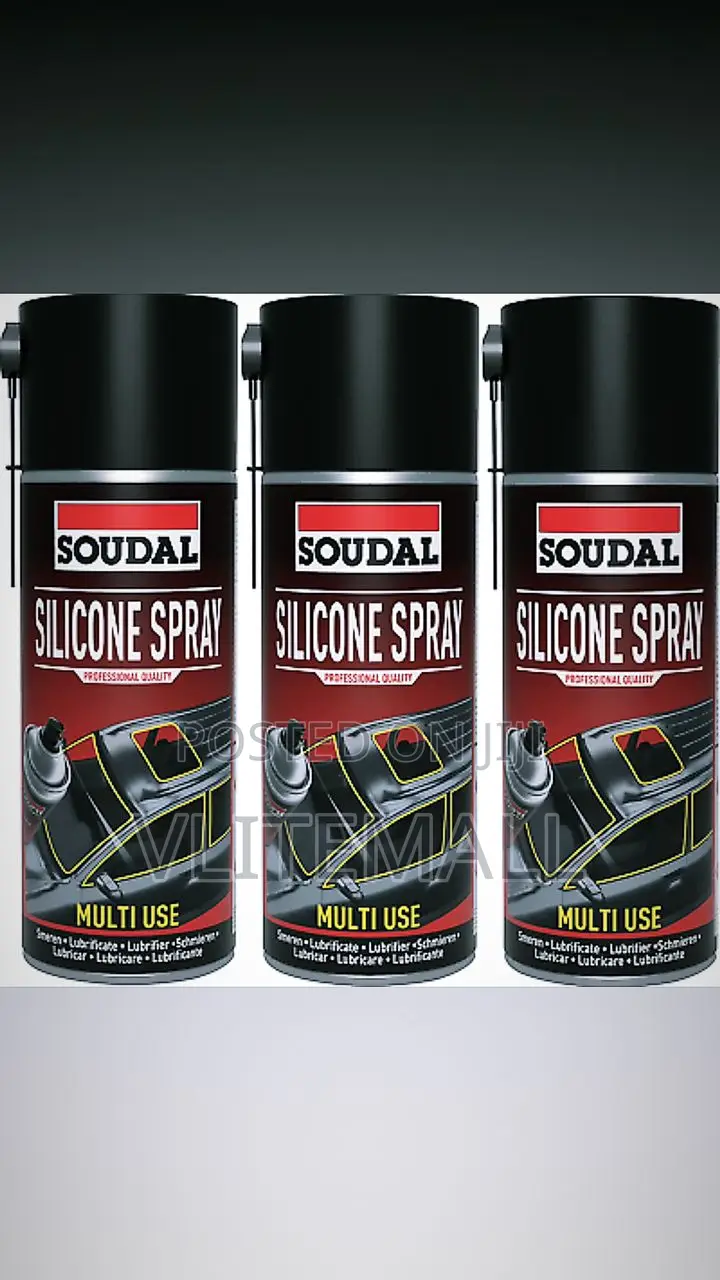 Soudal 400ml Silicone Spray