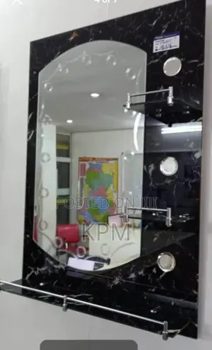 Heavy Mirror With 3 Shelves