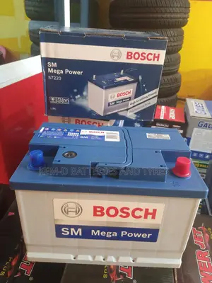15 Plates Bosch Car Battery + Free Delivery