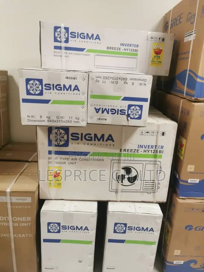High Class ~Sigma 12000btu Air Condition
