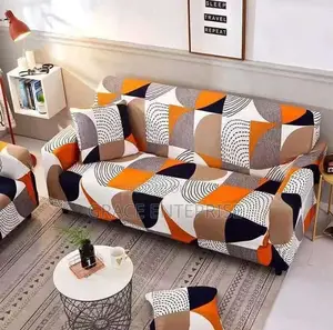 Cotton Elastic Sofa Cover Available in Diff Colour and Sizes