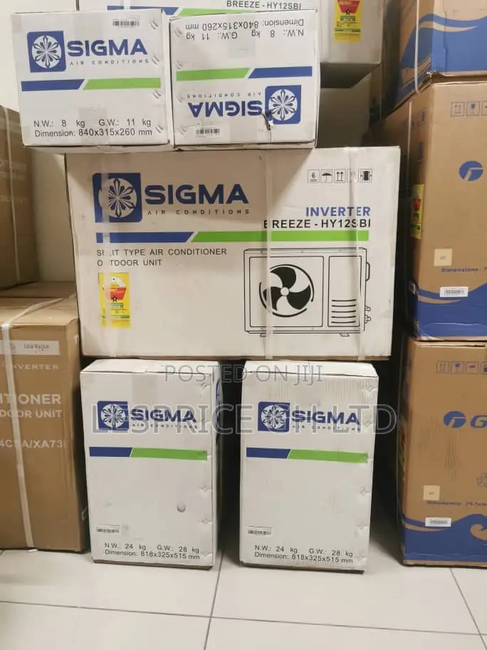 Top Cooling ~Sigma 1.5hp 410gas AC