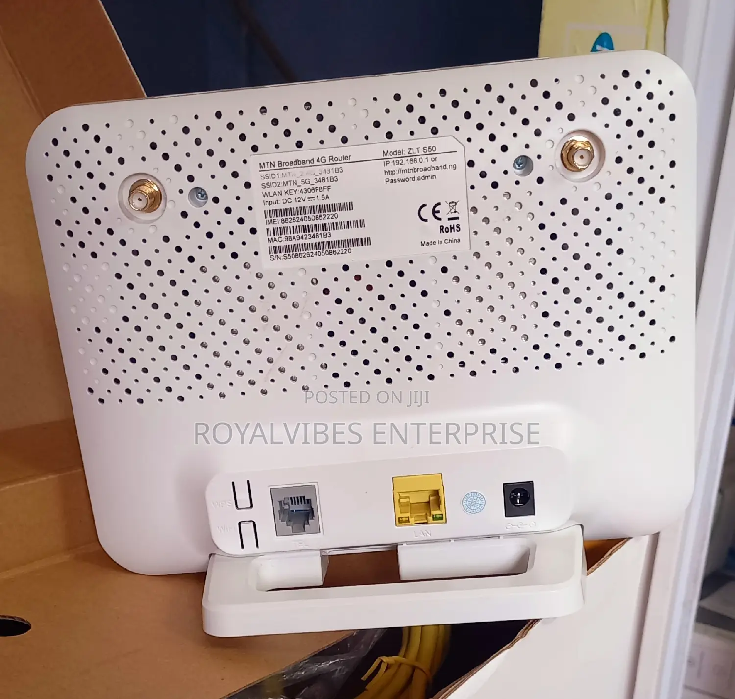 MTN ZLT S50 Router in Achimota Networking Products, Nana Kwame