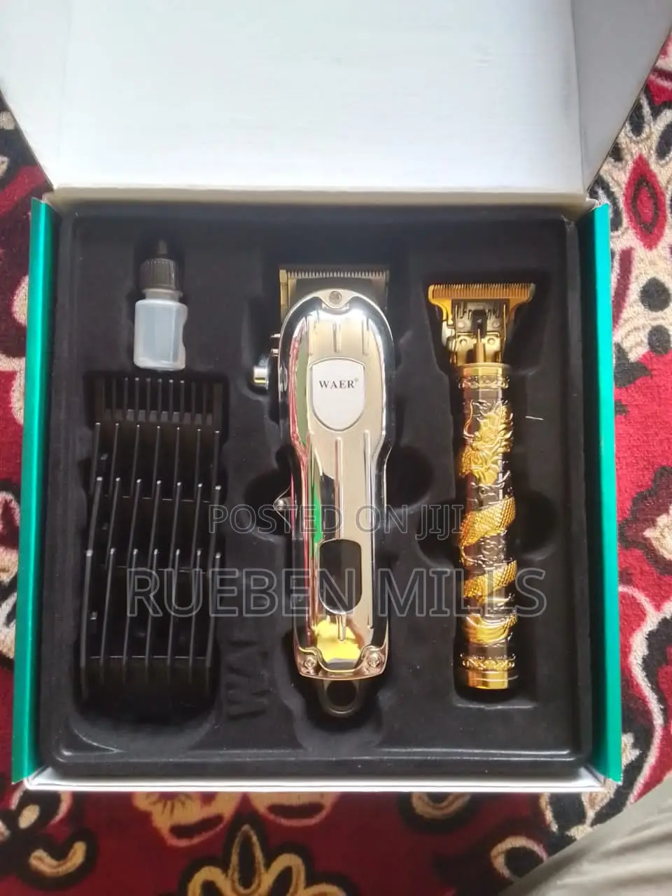 Digital Hair Clipper and Rechargeable Beard Trimmer 2 in 1