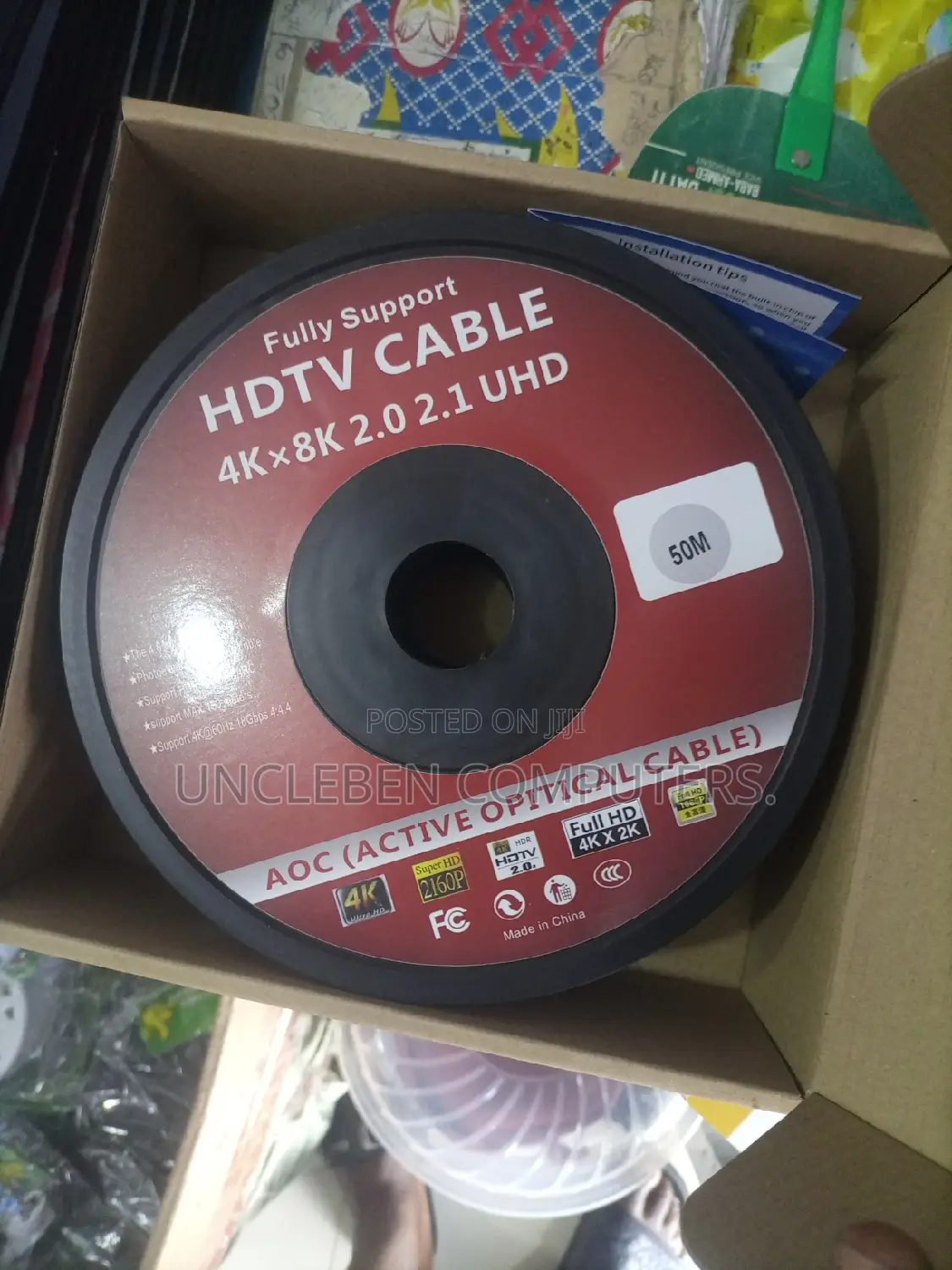 Optical Fiber 50m HDMI Cable
