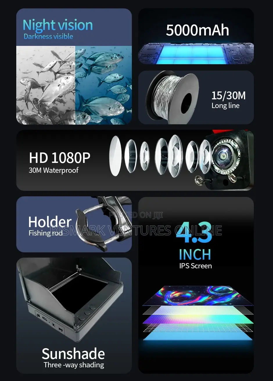 30meters Fish Finder Underwater Camera