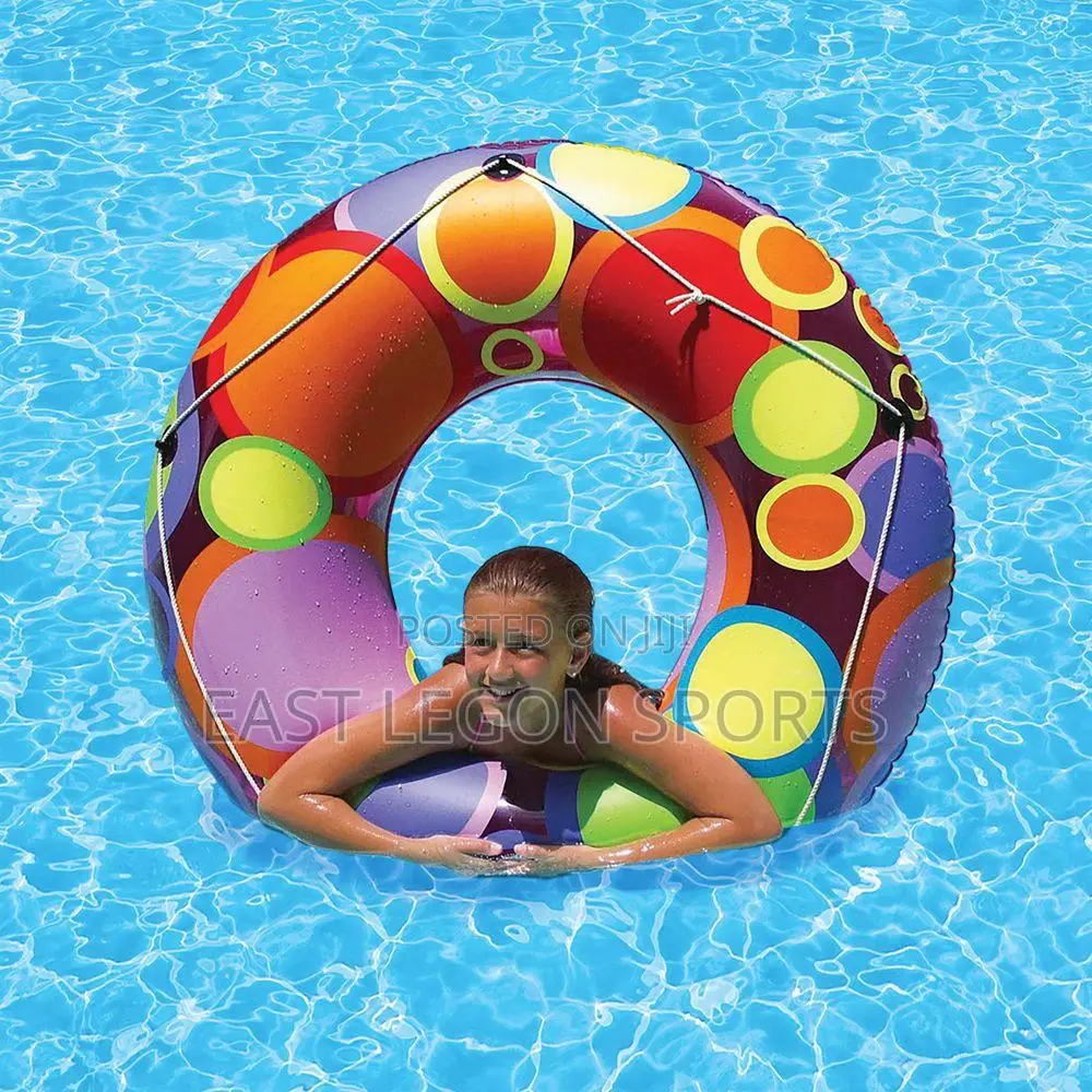 Swimming Swim Pool Ring Floater Giant Sit Tube