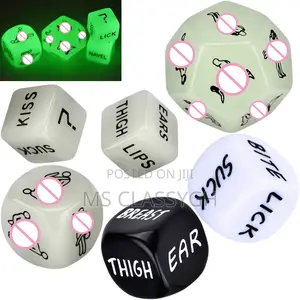 Fun Dice Hot-Selling Luminous English Fun Dice for Coupl