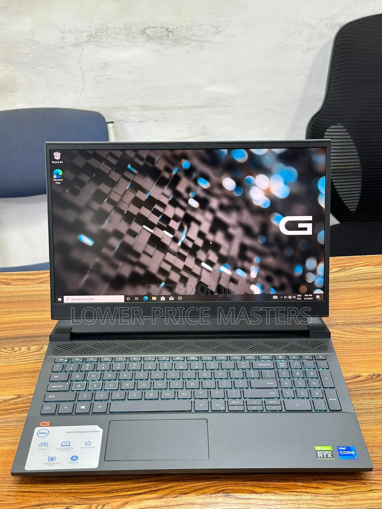 New Laptop Dell G15 5511 16GB Intel Core I7 SSD 1T
