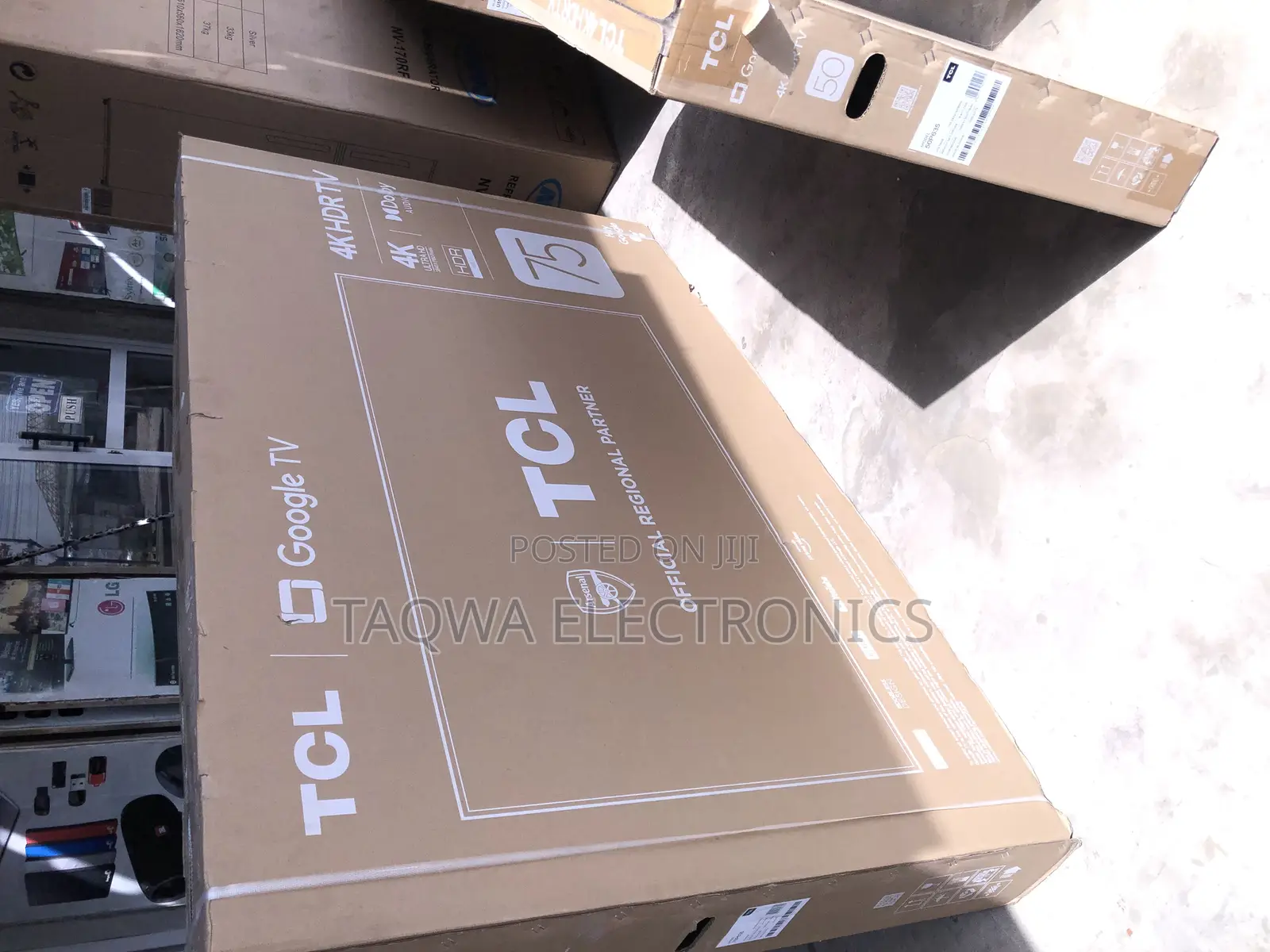 Original TCL Smart 75 Inches Android Tv