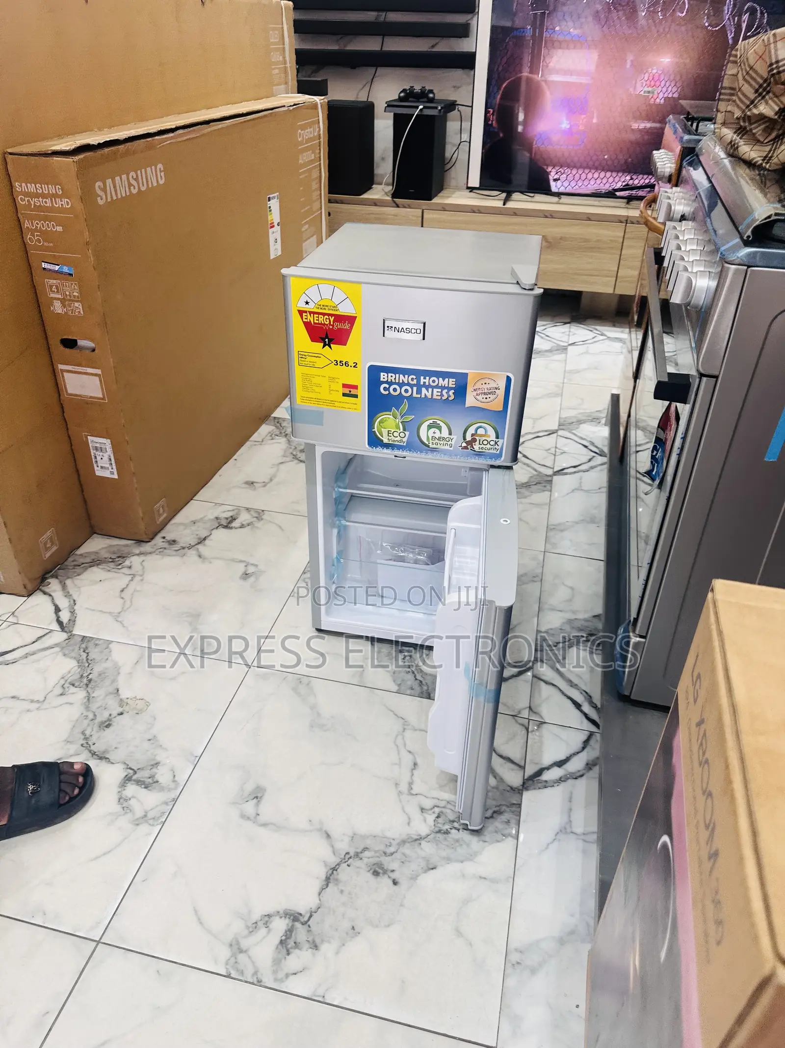 Very Cool Double Door Fridge Nasco Table Top