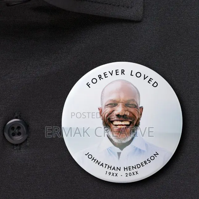 Funeral / Memorial Custom Badges