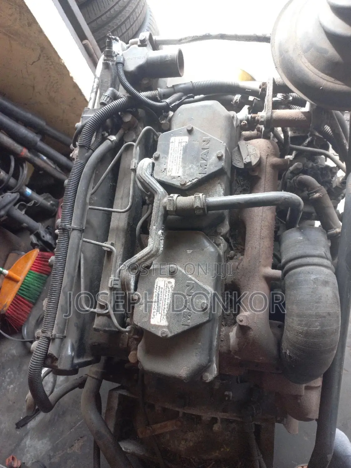 Man DIESEL Engine Complete With the Gearbox