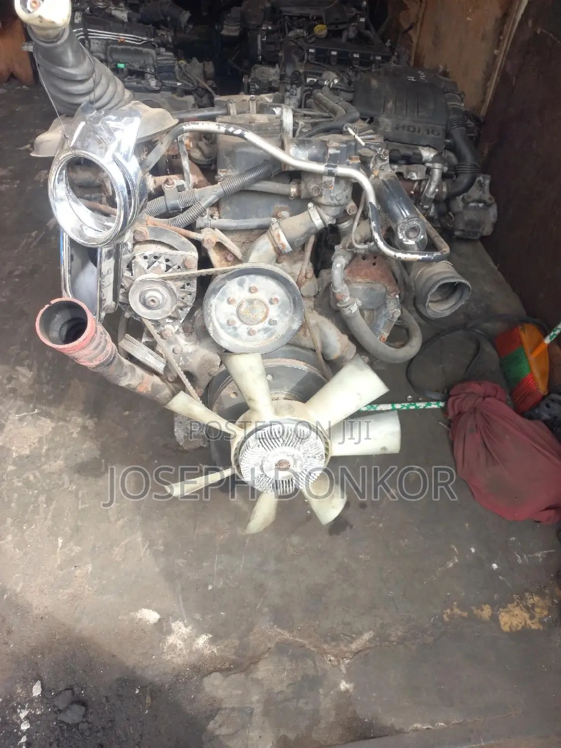 Man DIESEL Engine Complete With the Gearbox