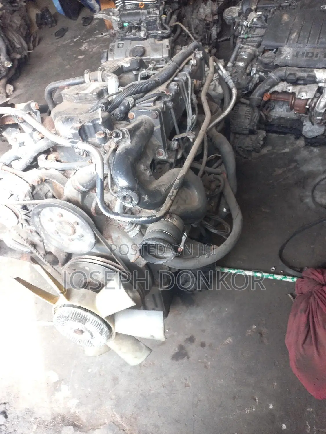 Man DIESEL Engine Complete With the Gearbox