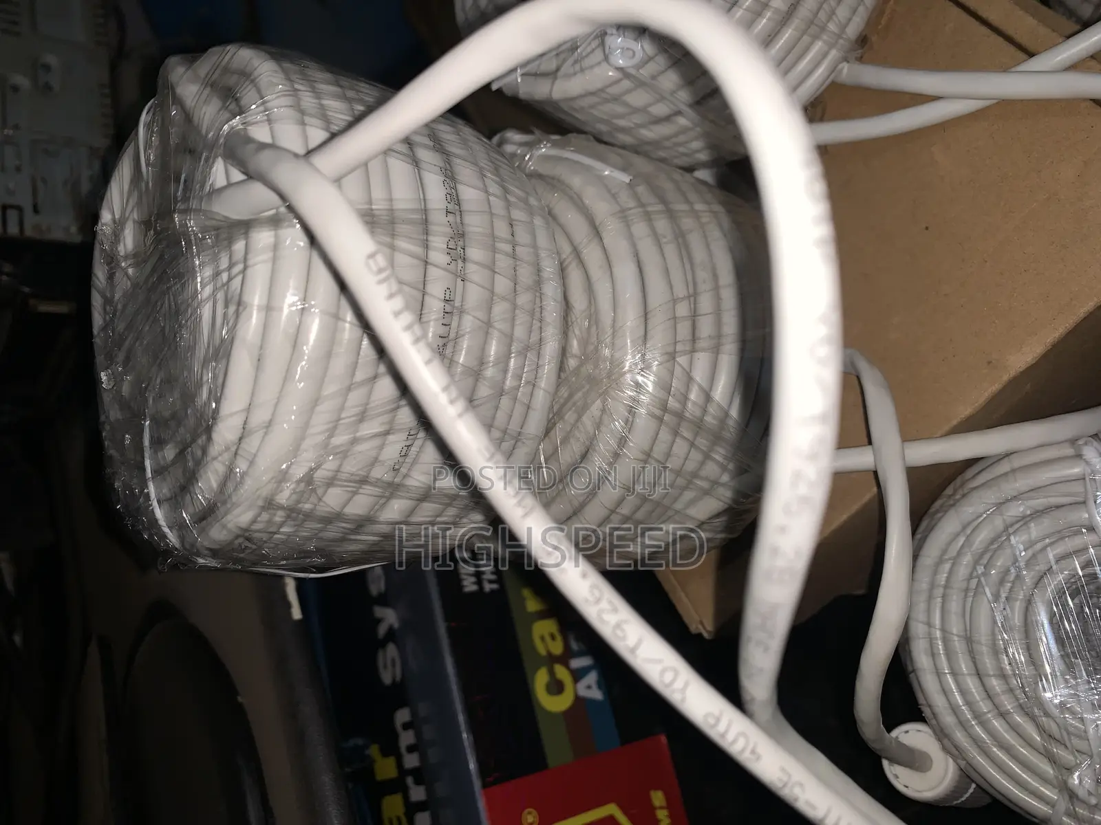 60ft Cat 5e Indoor Pre Terminated Network Cable